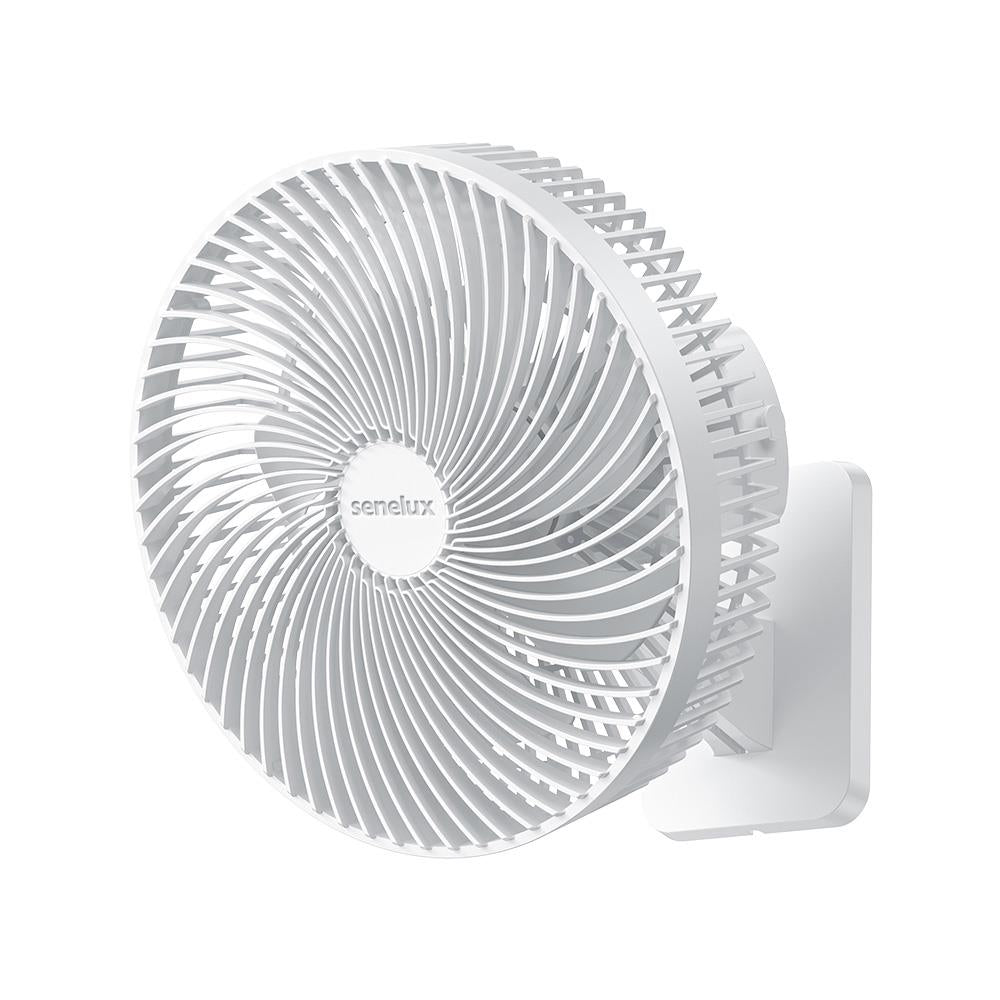 Senelux 10-Inch Oscillating Wall Mounted Fan