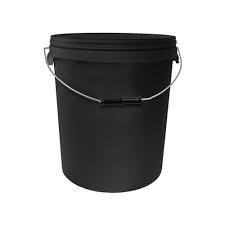 Black Seal Bucket With Lid