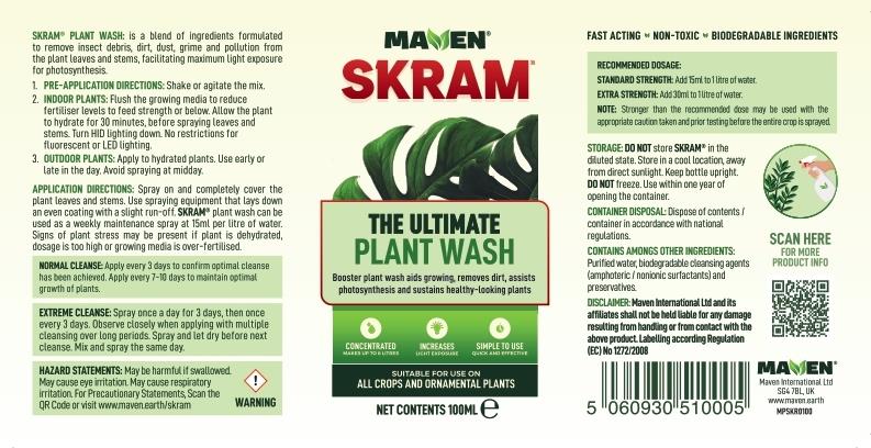 Skram Plant Wash