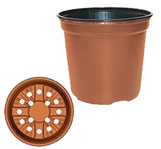 Senua Round plastic pot