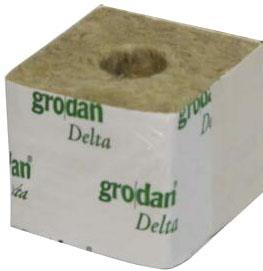 Grodan Delta Blocks - 150mm x 150 x 142 (6") Large Hole