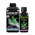 Growth Technology Ionic Cal-Mag Pro 1L + Nitrozyme 300ml Hydroponic Bundle