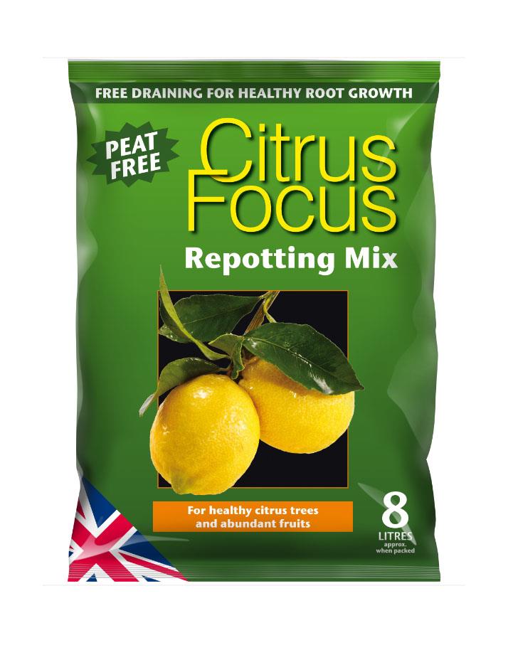 Citrus Focus Repotting Mix Peat Free 8L by Growth Technology