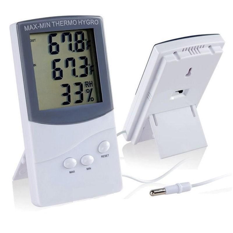 Pro Digital LCD Humidity Hygrometer Temperature Thermometer Indoor