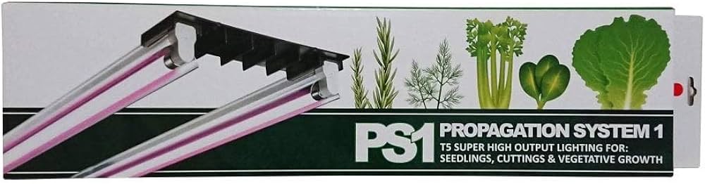 PS1 Propagation System 1 T5 Hydroponic Light