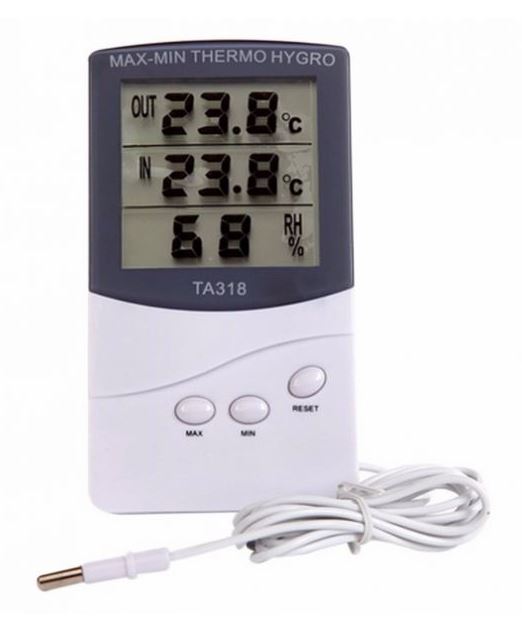 Pro Digital LCD Humidity Hygrometer Temperature Thermometer Indoor