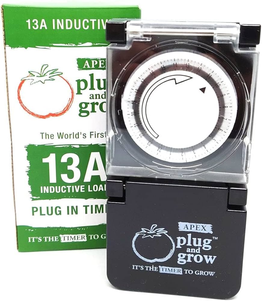 Plug and Grow Apex Plug-In Timer 13A