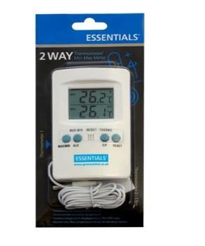 Essentials Digital 2 Way Min-Max Thermometer