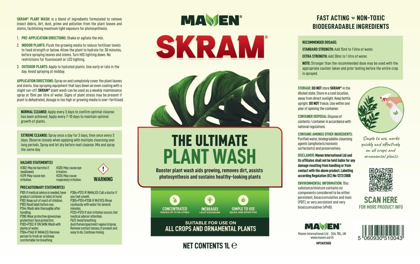 Skram Plant Wash