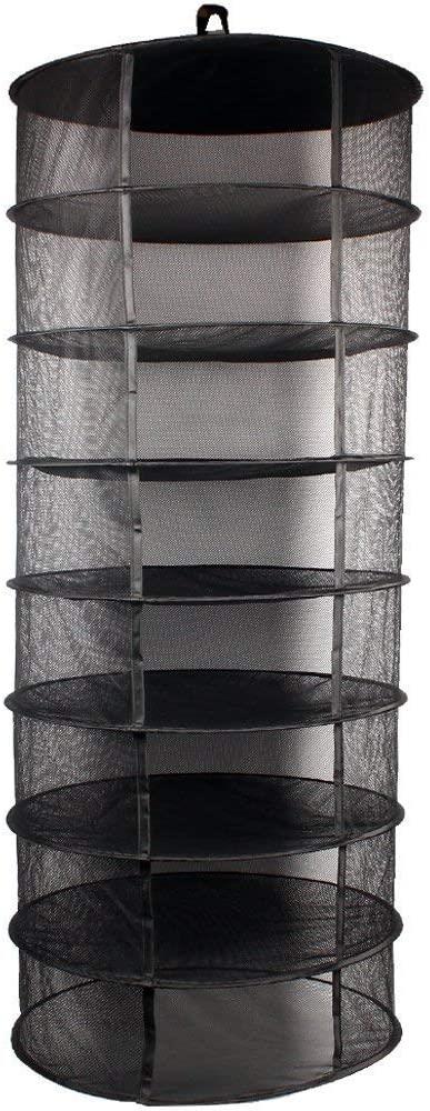 8 Tier Section Hanging Dry Drying Net Rack