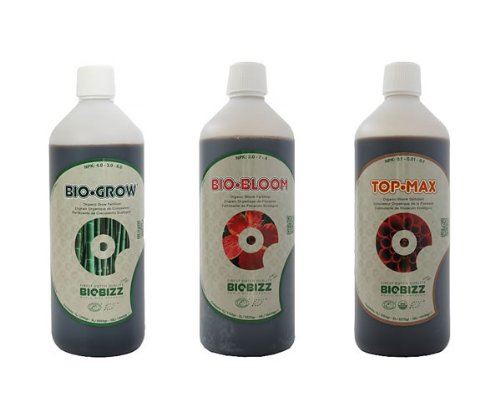 BioBizz Bio Grow + Bio Bloom + Top Max 500ml