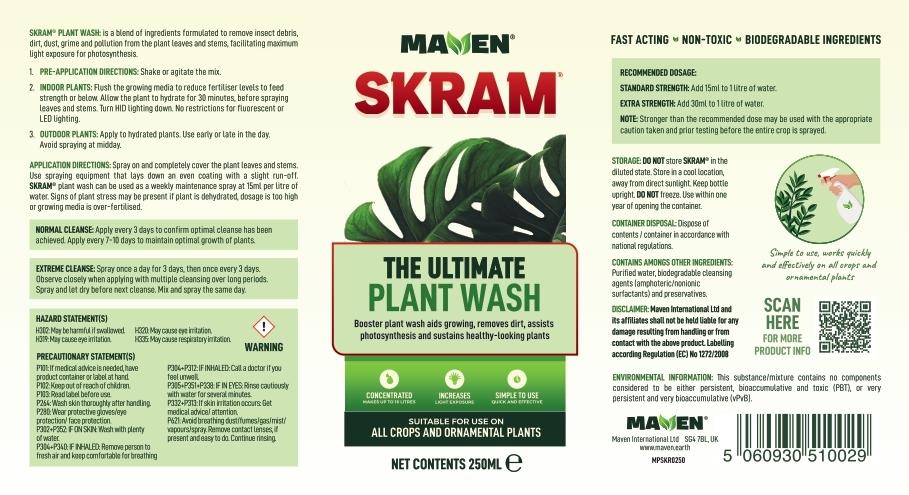 Skram Plant Wash