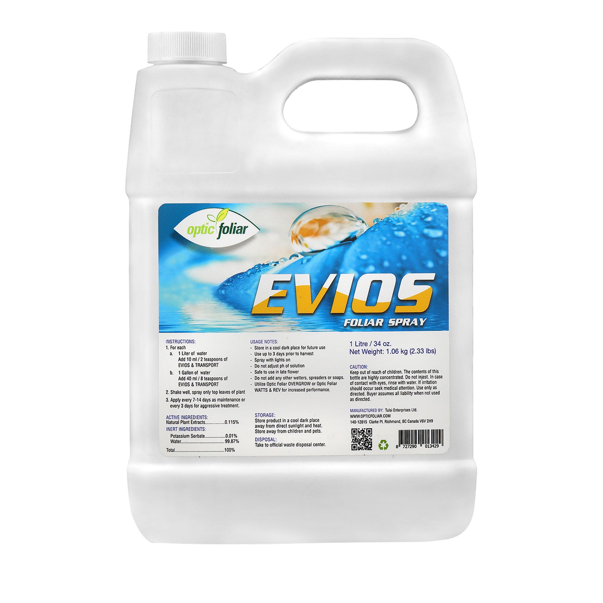 Optic Foliar Evios