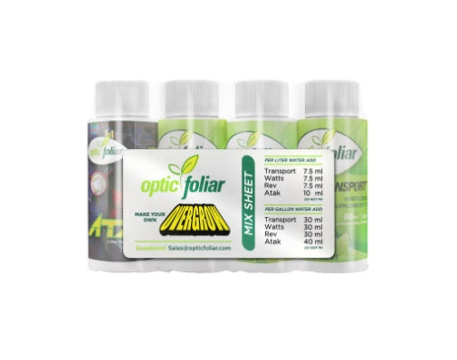 Optic Foliar Overgrow Concentrate Starter Pack