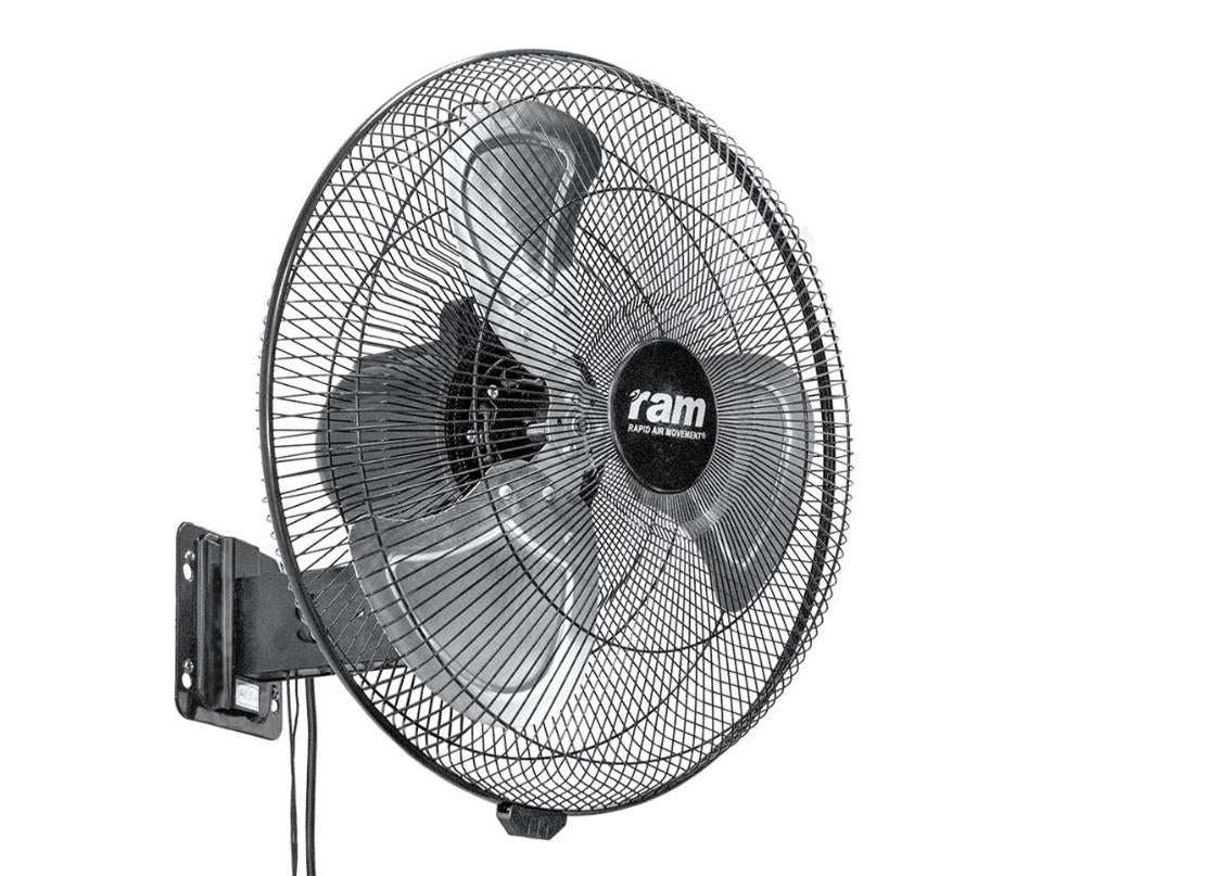 RAM 450mm (18") Heavy Duty Wall Fan – 3-Speed