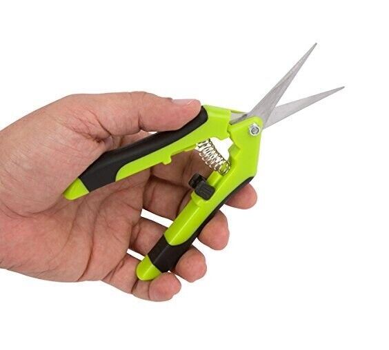 Senua Straight Leaf Trimming Scissors Plant Pruner Hydroponics Snipping Tool