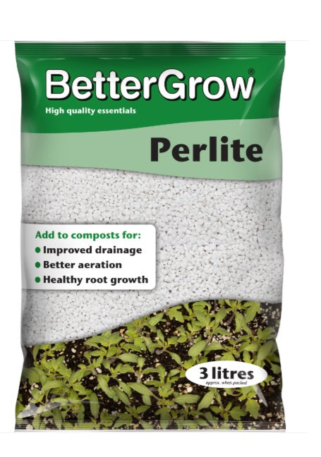 BetterGrow Perlite Plant Soil Additive Bag Growth Technology