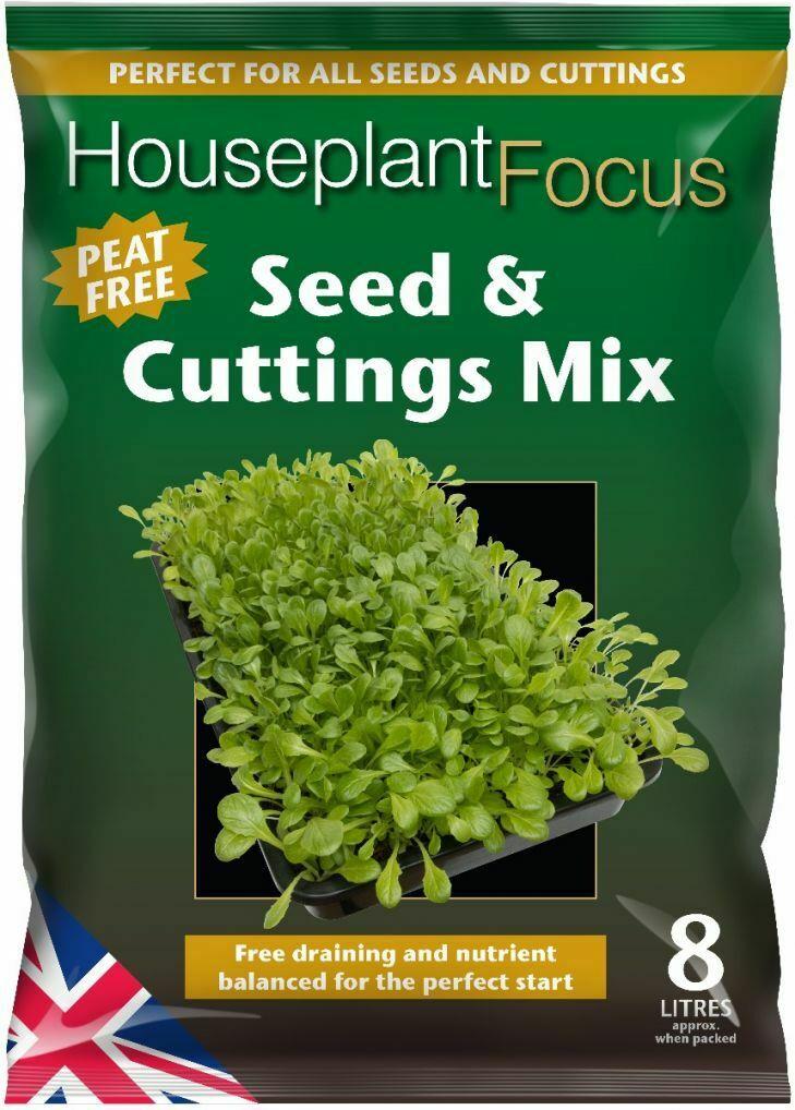 Growth Technology 8L Houseplant Focus Seed & Cutting Mix