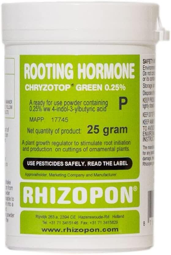 Rhizopon Rooting Hormone Chryzotop Green 0.25% 25 gram