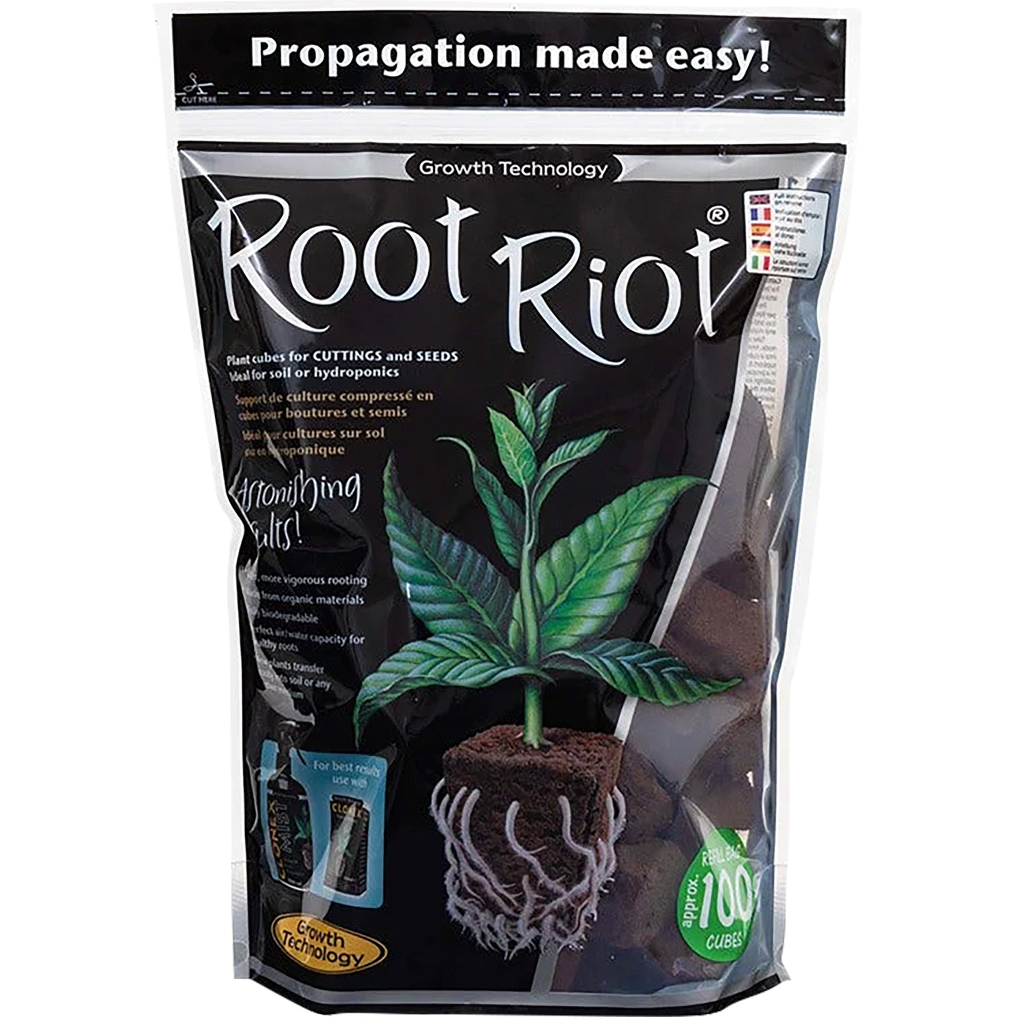 Root Riot Propagation Cubes