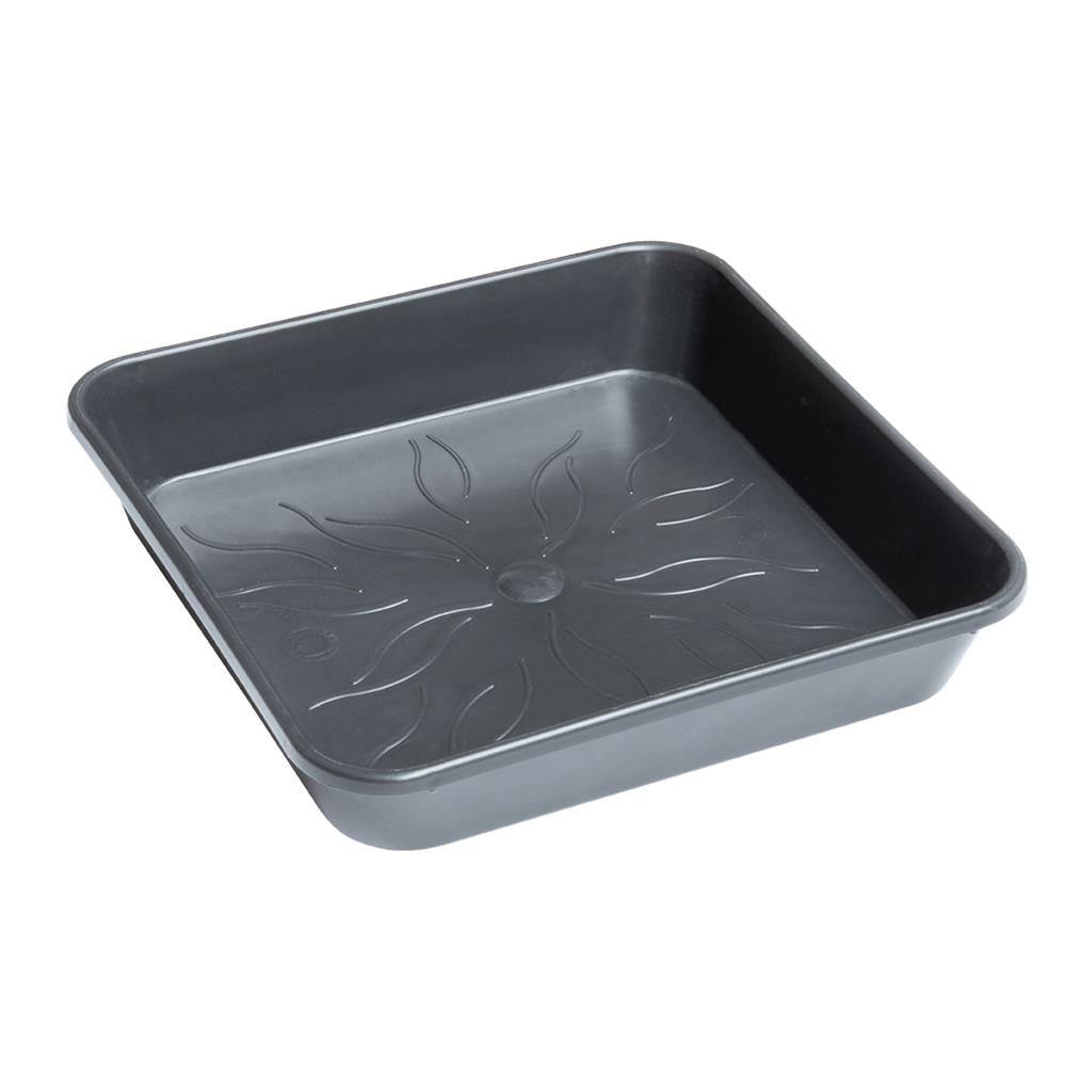 PotKing Black Square Saucers