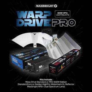 Maxibright WARP DRIVE Pro 600W (Maxi Reflector (Std Cable) & Maxibright 600W DS